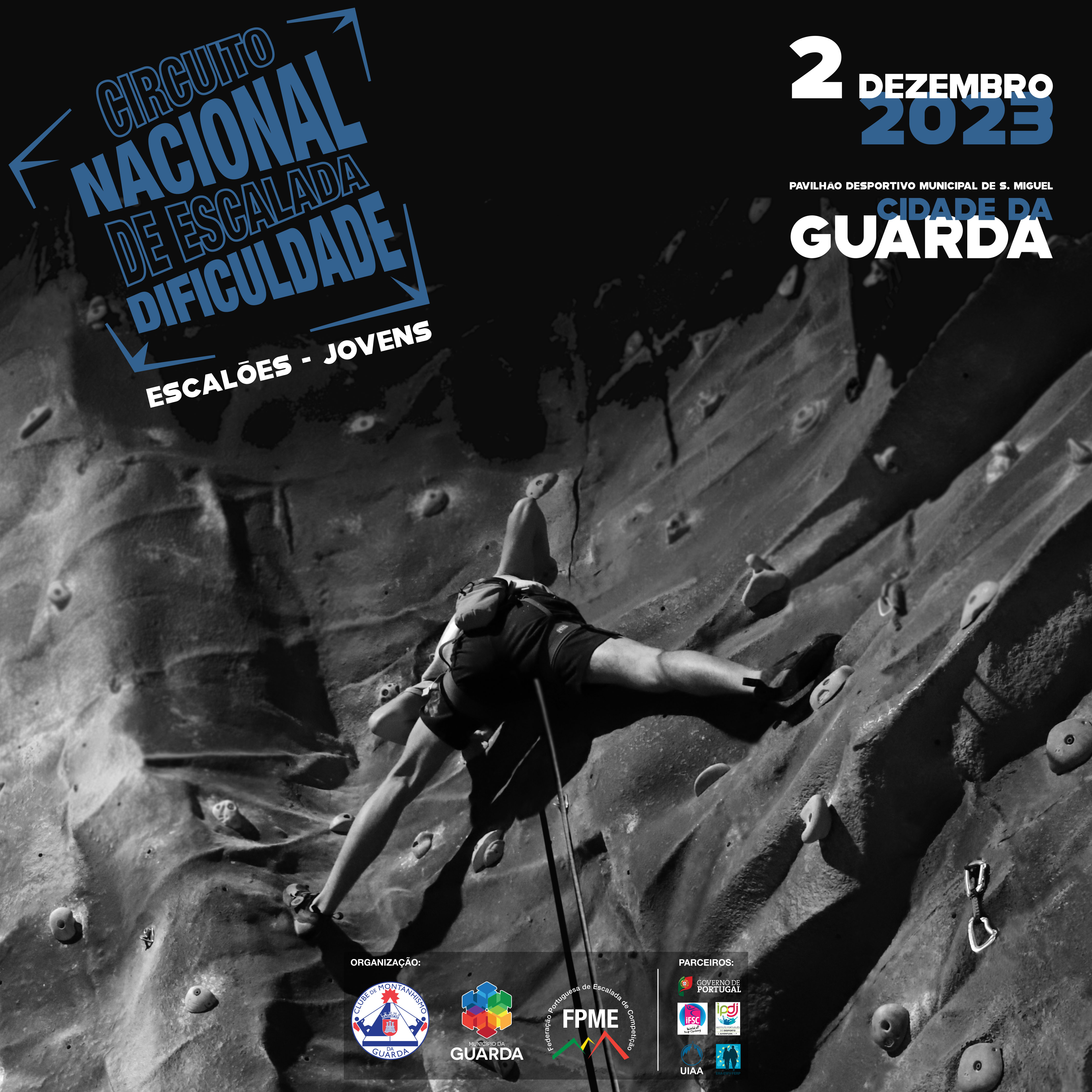 Circuito Nacional de Escalada de Dificuldade 2023 - Guarda - Jovens