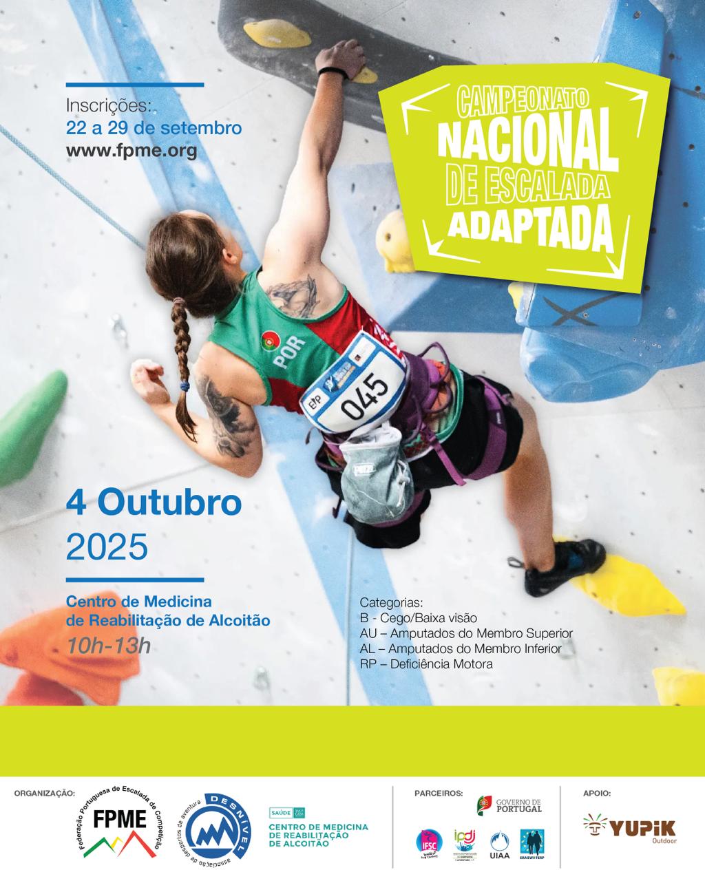 cartaz paraclimbing